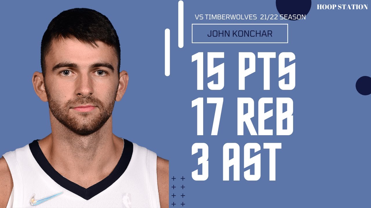 John Konchar vs Minnesota Timberwolves | 13.1.2022