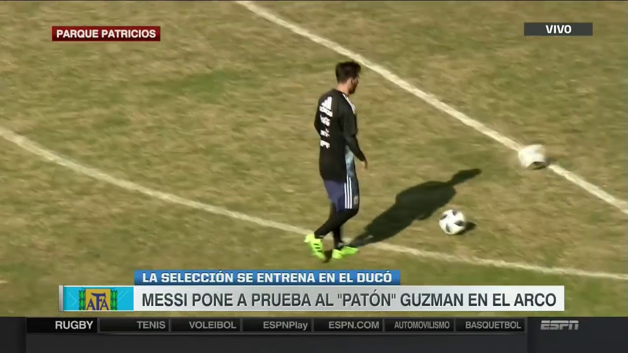 Messi, Higua&iacute;n y Dybala vs Nahuel Guzm&aacute;n