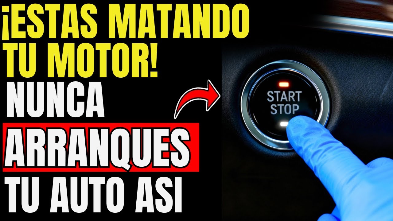 El 99% ARRANCA Mal su Auto y DESTRUYE el Motor en Silencio