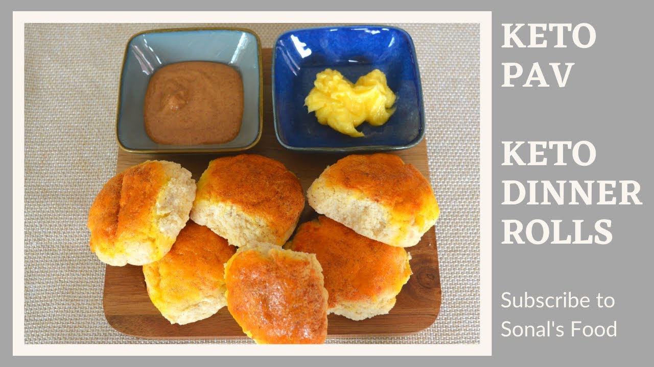 Keto Dinner Rolls Coconut Flr | Keto Pav | Gluten Free Dinner Rolls | Keto Pao | Keto Bread #ketopav