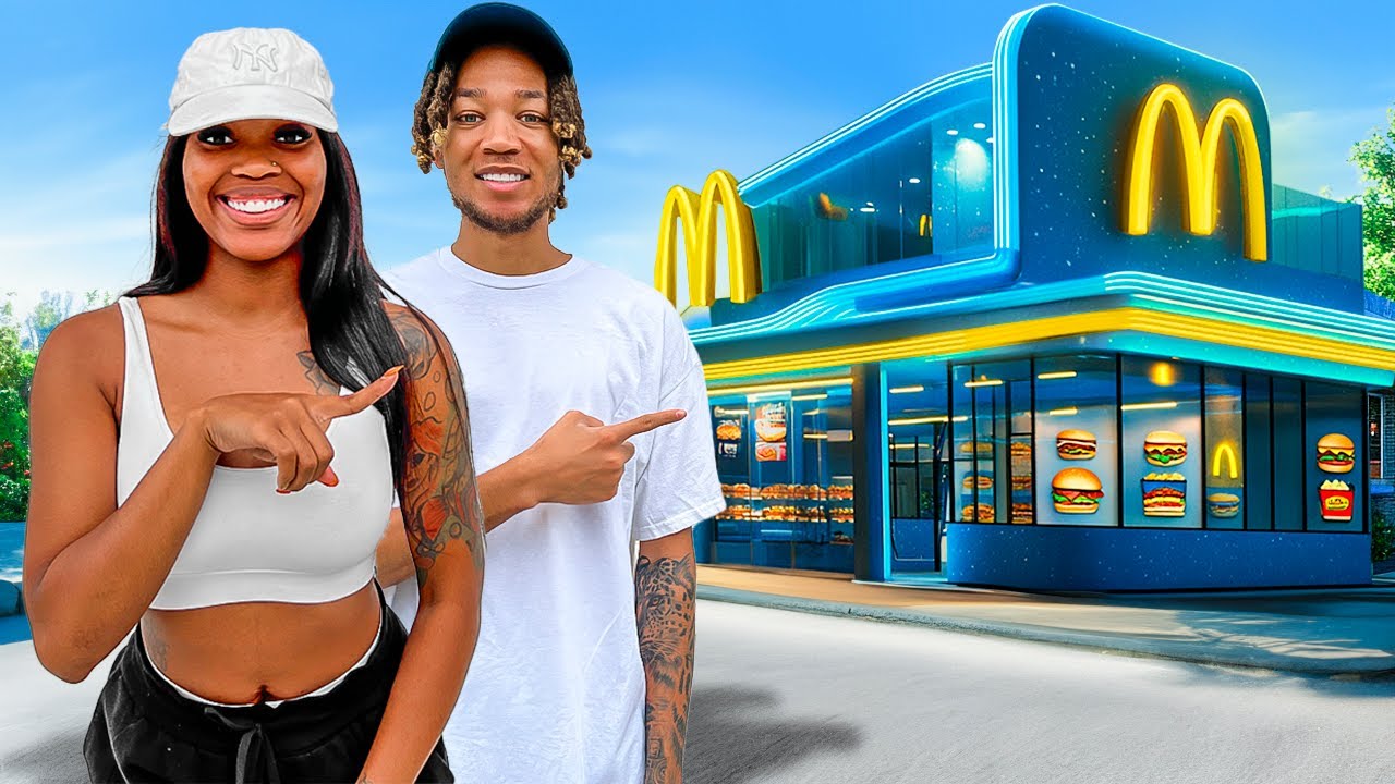 EATING AT THE WORLD'S ONLY TEAL MCDONALD'S!