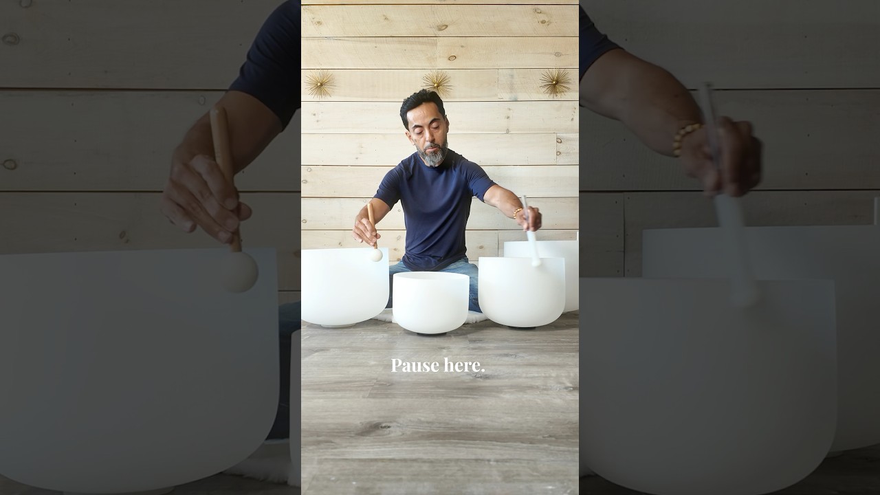 Crystal Singing Bowls Sound Bath #432hz #soundmeditation #healingfrequencies #soundhealing