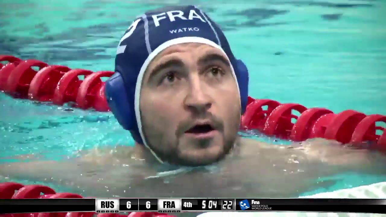 Water-Polo : World League 2020 : Russie - France (les buts)
