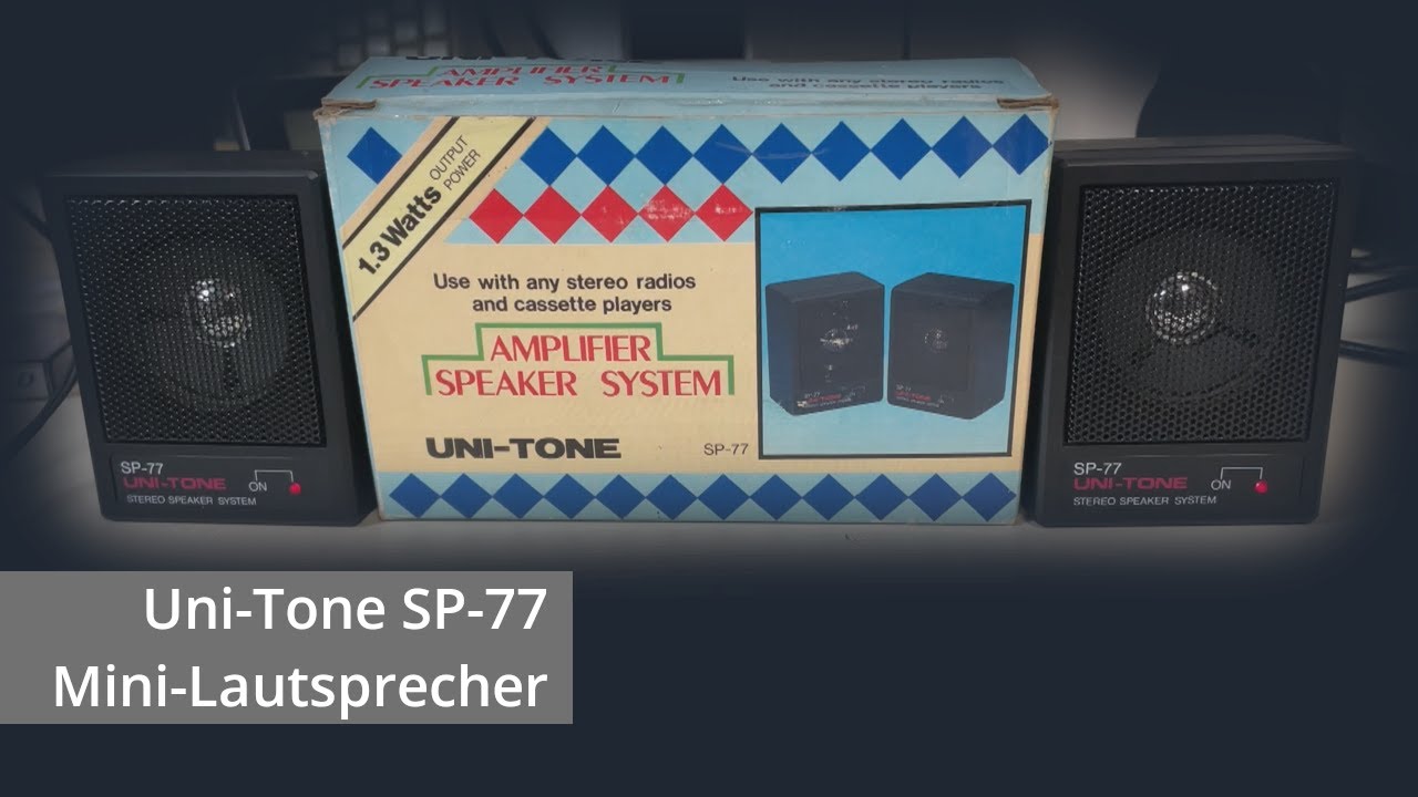 Uni-Tone SP-77 Mini-Lautsprecher