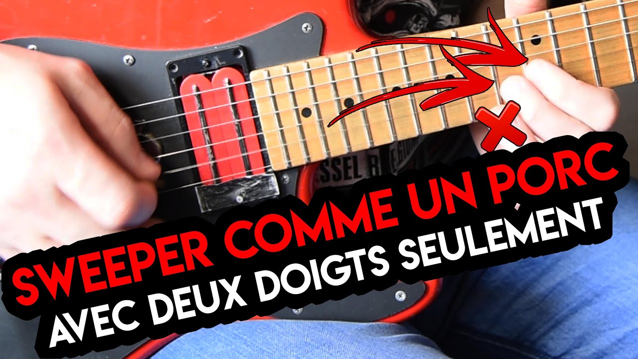SWEEPER COMME UN PORC avec 2 doigts seulement 🐷