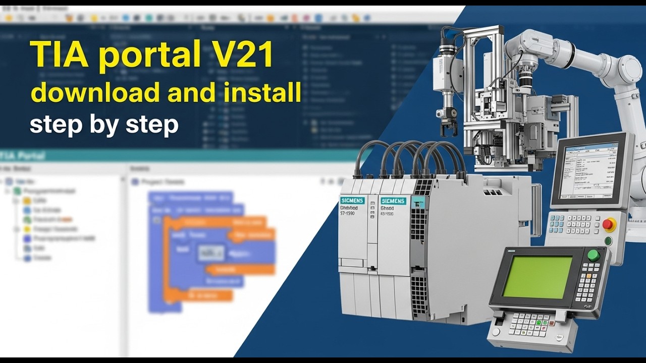 TIA Portal V21 Download and Installation