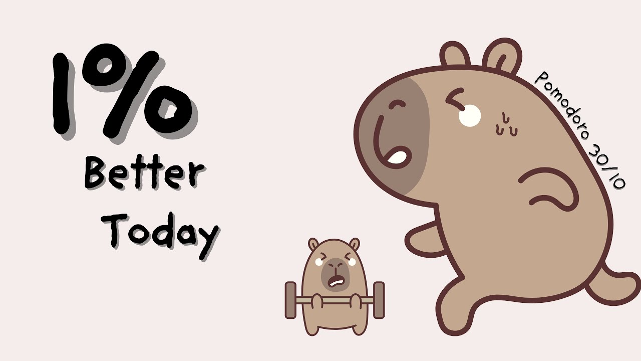 1% Better Today | Pomodoro Focus Timer 30/10 | Deep Work Session