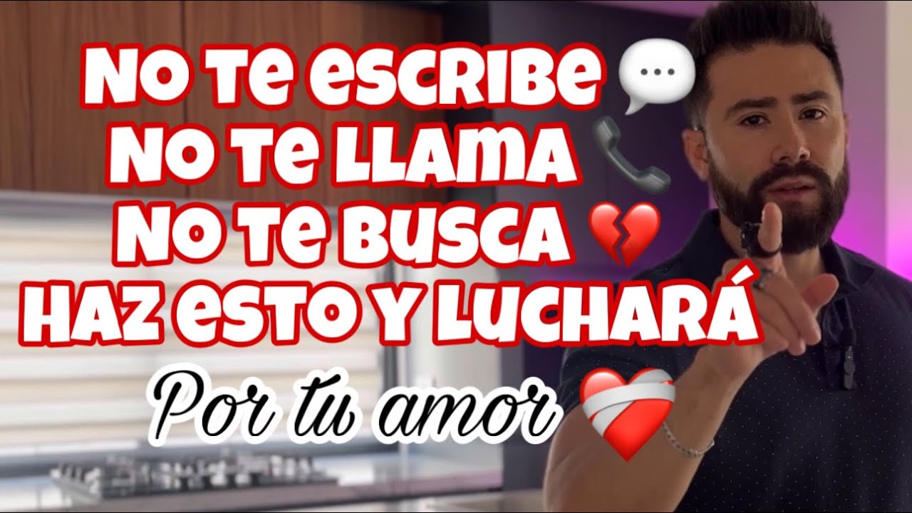 LUCHARÁ por tu AMOR si haces ESTO ❤️‍🩹