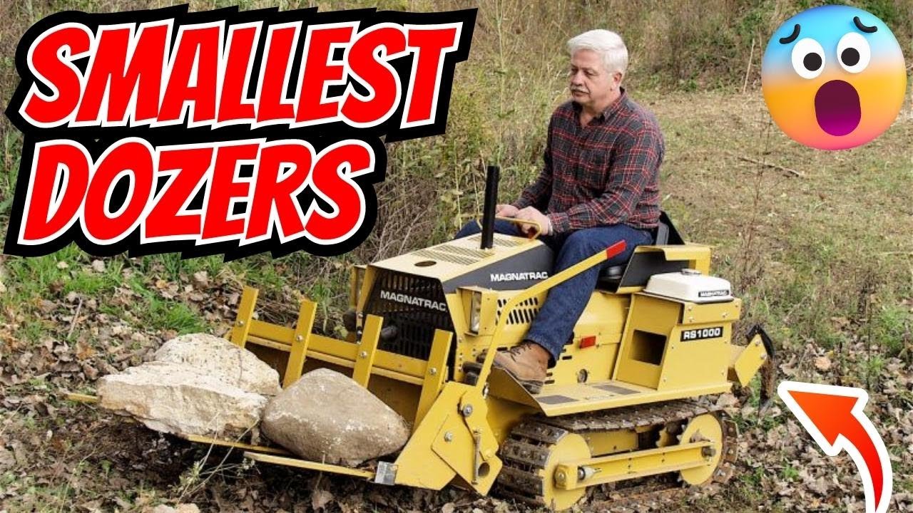 Top 10 Smallest Bulldozers: Unveiling the Mighty Power of Compact Dozers #bulldozers #dozers