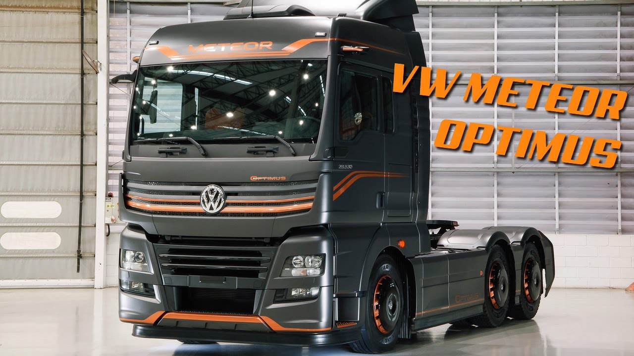 Conheça em detalhes o Meteor Optimus: O futuro dos caminhões VW