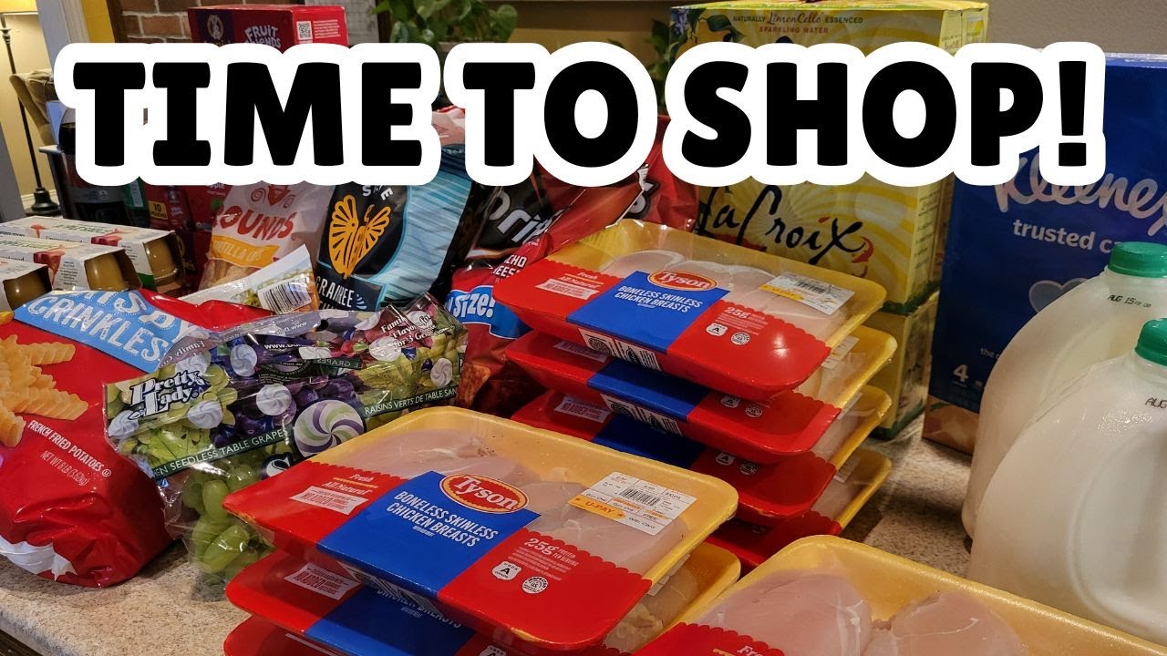Back From Vacation and My Grocery Cart Is Packed!