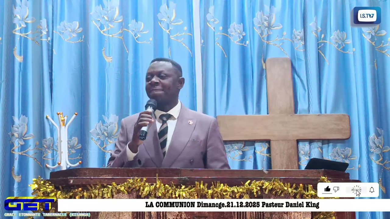LA COMMUNION Dimanche 21 12 2025 Pasteur Daniel King