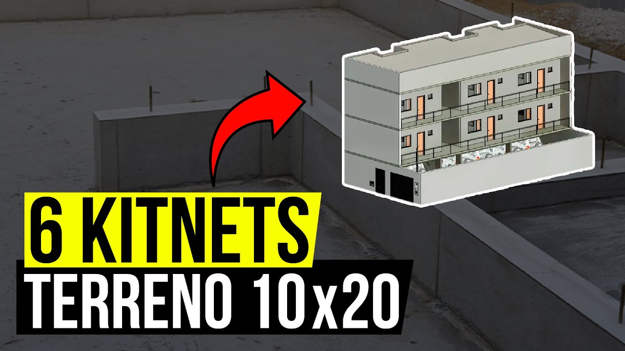 FAÇA ALUGUEL OU VENDA, COMO FAZER 6 KITNETS EM TERRENO 10X20.