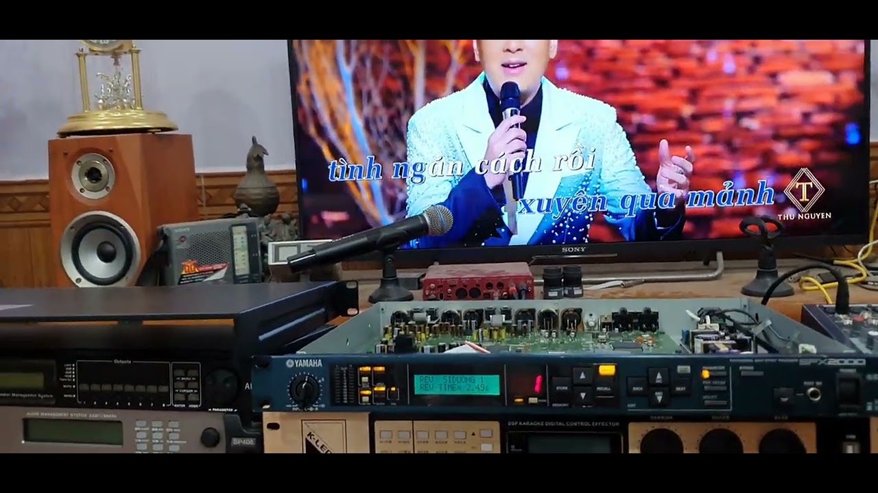 YAMAHA SPX2000 JAPAN | Setup sẵn Echo Reverb chuyên nghiệp. Sĩ Dương Audio 0983.313.303 