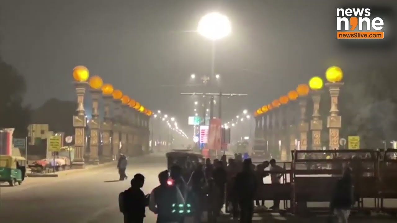 Fog Covers Parts Of Ayodhya as Minimum Temperature Drops To 9&deg;C | News9