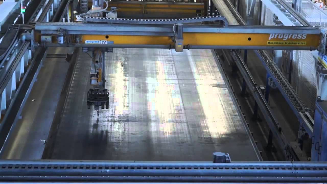 Thermo-active double wall building system in Bavaria, Germany (construction)