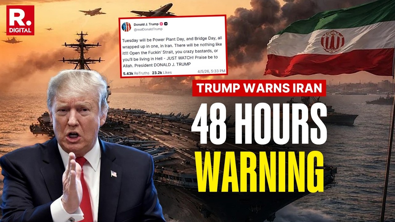 Trump Warns Iran: Donald Trump Threatens to Target Iran Power plants & Bridges | Hormuz | Oil