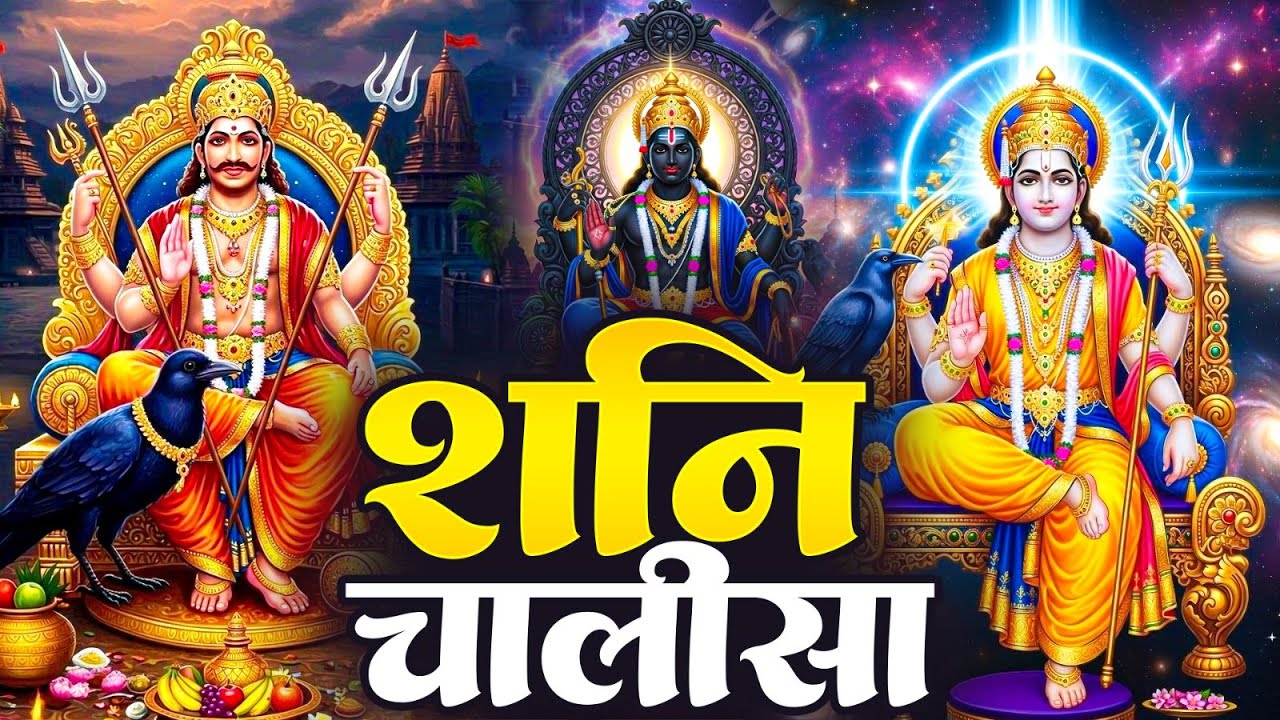 शनिवार प्रातः काल शनिदेव चालीसा Shani Chalisa सुनने से सभी मनोकामनाएं पूर्ण होती
