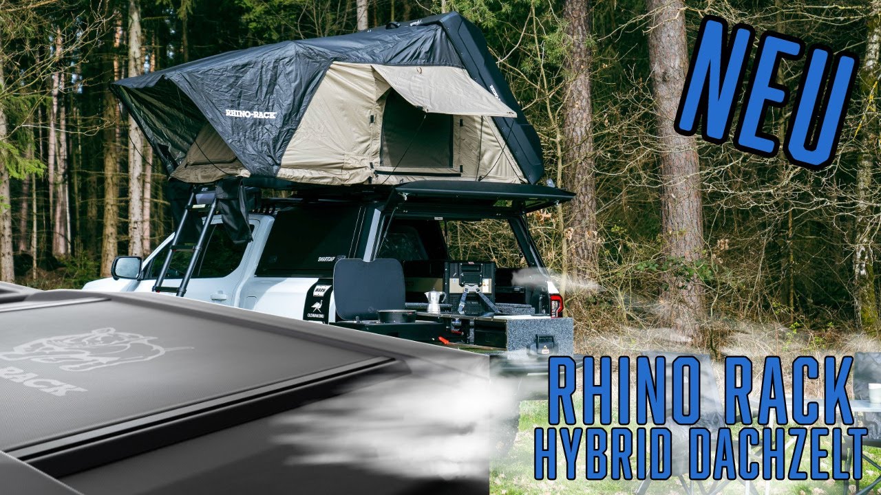 Das Neue Rhino Rack Hartschalenzelt -  Hybrid Dachzelt