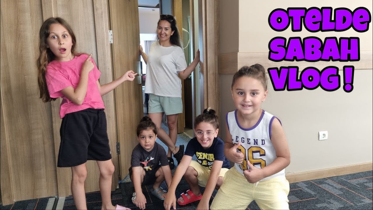 TUBİ İLE EFE'YLE OTELDE SABAH VLOG !