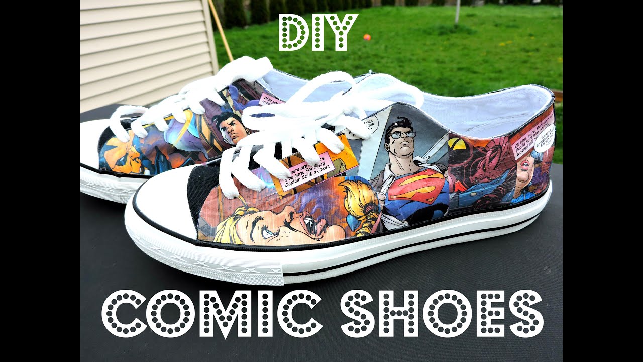 DIY COMIC BOOK CONVERSE