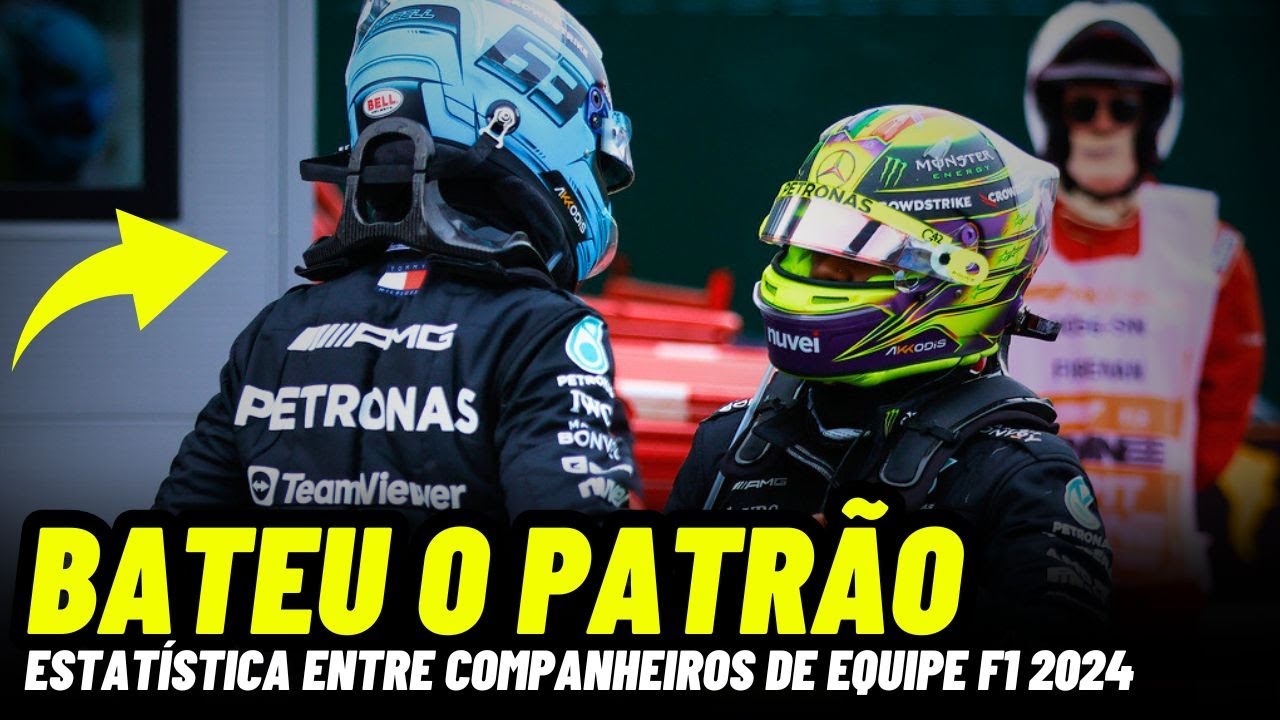 🚨 HAMILTON VS RUSSEL: A BATALHA ENTRE COMPANHEIROS DE EQUIPE NA F&Oacute;RMULA 1 2024