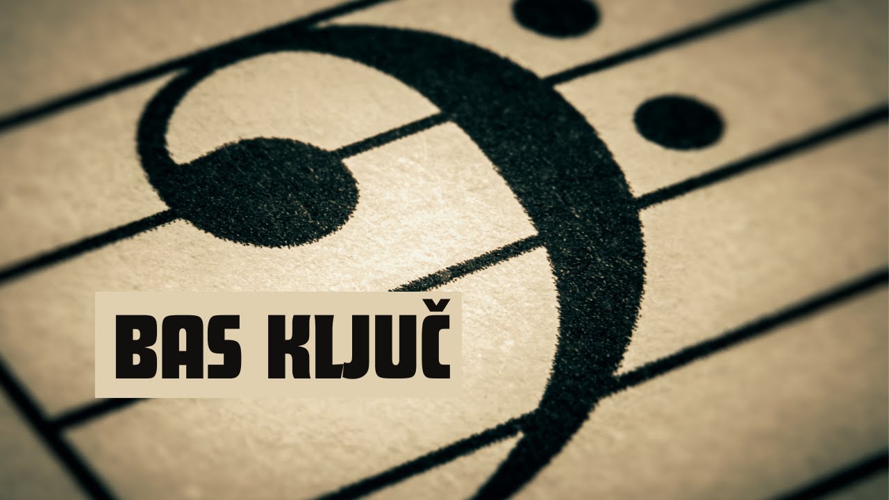 Šta je BAS KLJUČ i kako se svira? | Note u bas ključu | Škola klavira