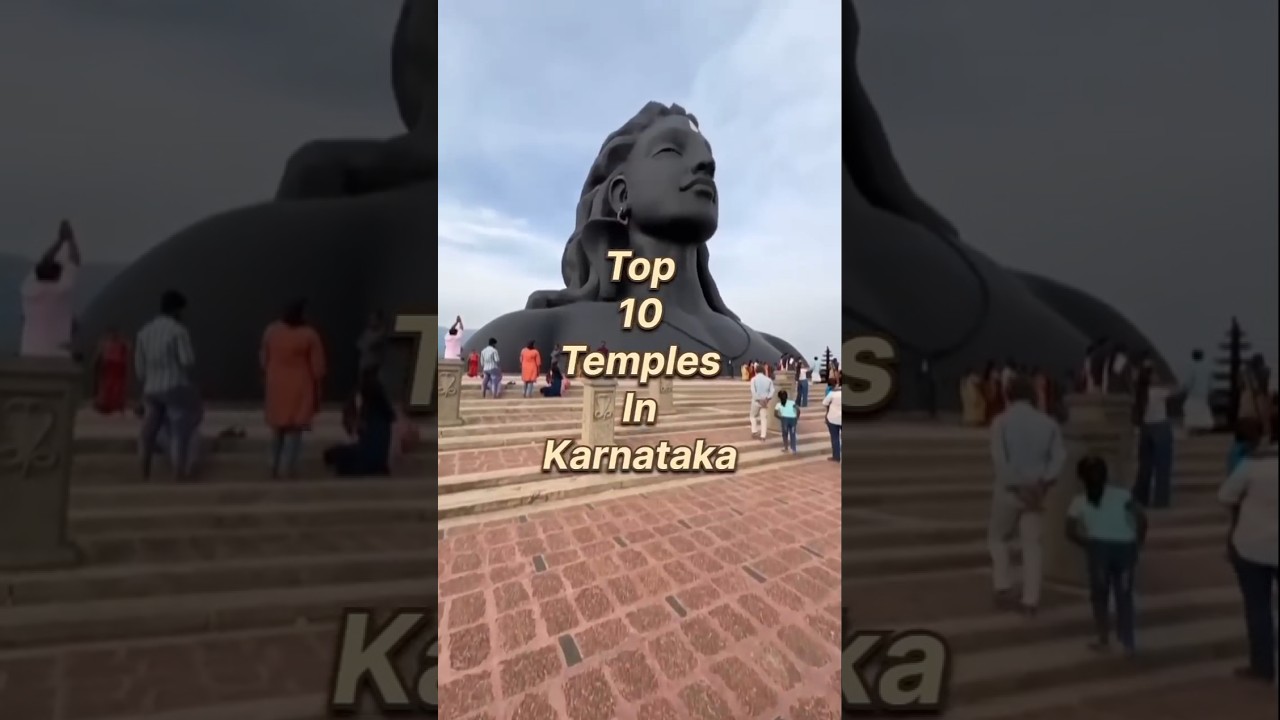 Top 10 temples in Karnataka 🛕🙏#temple #god #shorts