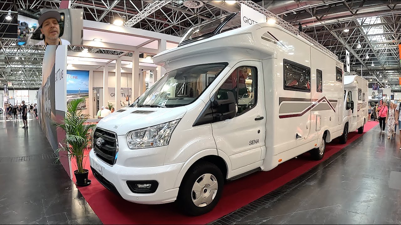 Giottiline Siena 386 F by Rapido 386F RV Camper Van Ford Camping car walkaround + interior V2136