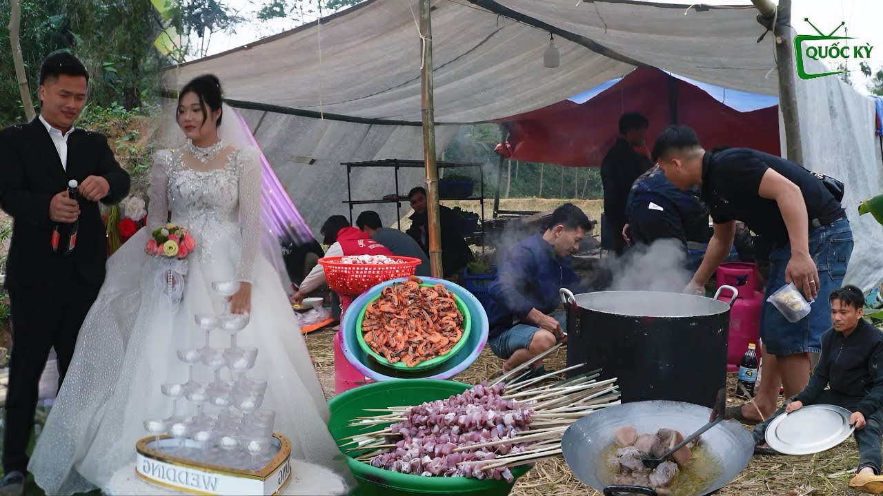 ĐÁM CƯỚI NGƯỜI XA PHÓ LÀO CAI | Cô Dâu Xinh Nhất Bản, Ẩm Thực, Gặp Nhiều Gái Xinh Quẩy Tưng Bừng.