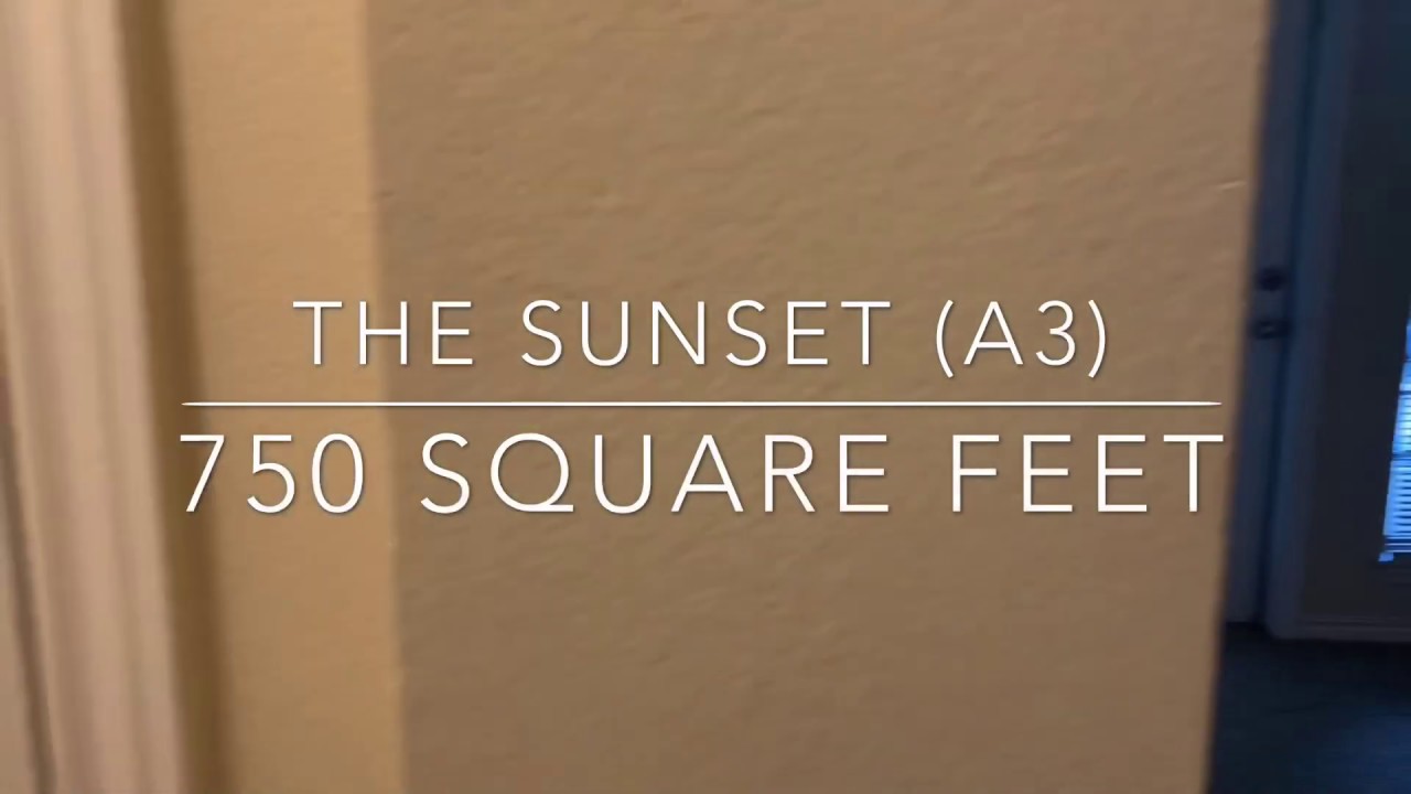 Hidden Lake - Sunset Floor Plan