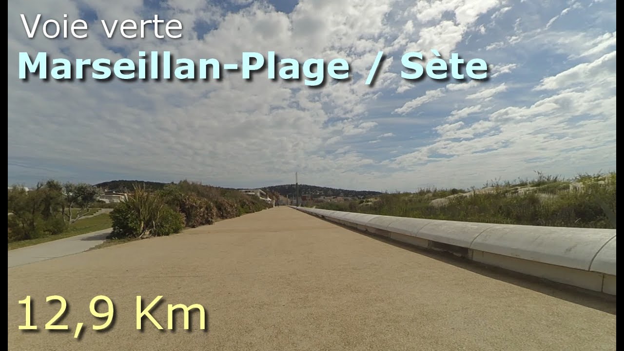 Voie verte du Lido : Marseillan-Plage / Sète (Vélo, marche, course à pied)