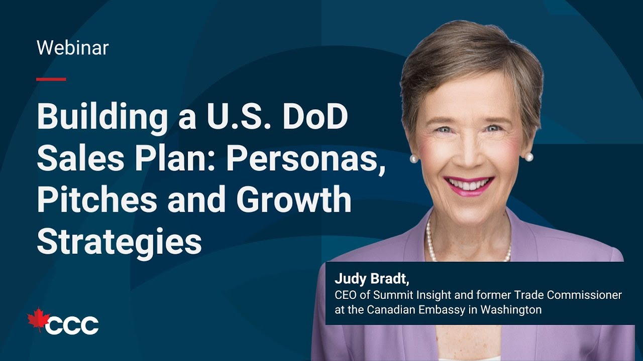 Building a #usdod Sales Plan - Personas, Pitches and Growth Strategies