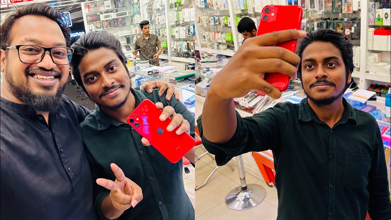 আমাদের ক্যামেরাম্যান জিহানের জন্য iPhone 11 (128gb) কেনা হল 👍