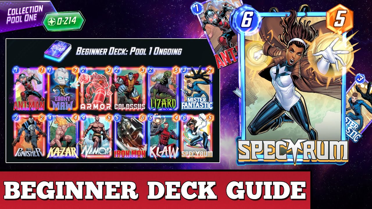 Marvel Snap Beginner Deck: Ongoing Deck Beginners Guide