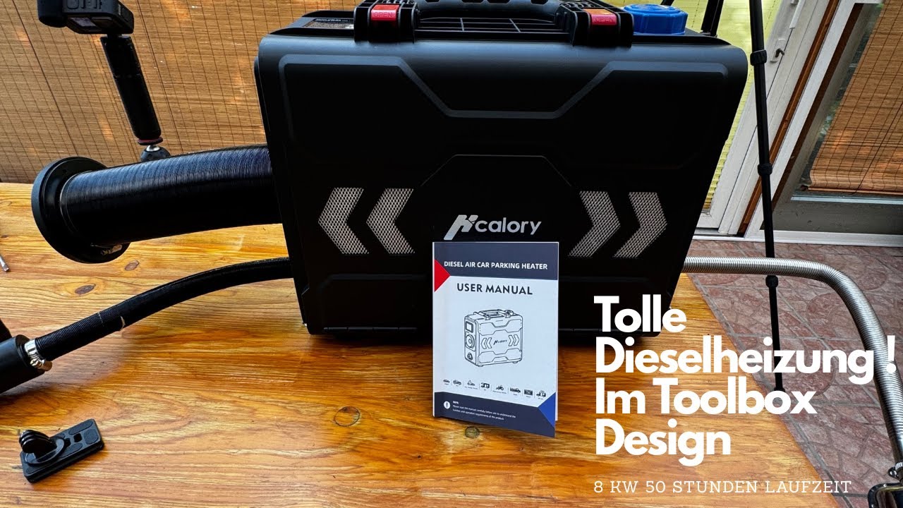 Tolle Dieselheizung im Toolboxdesign(HCalory TB2s)
