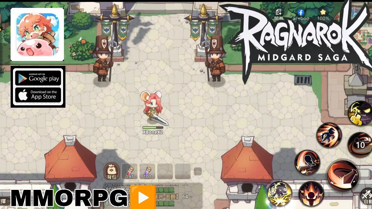 Ragnarok Midgard Senki  Gameplay MMORPG For mobile 