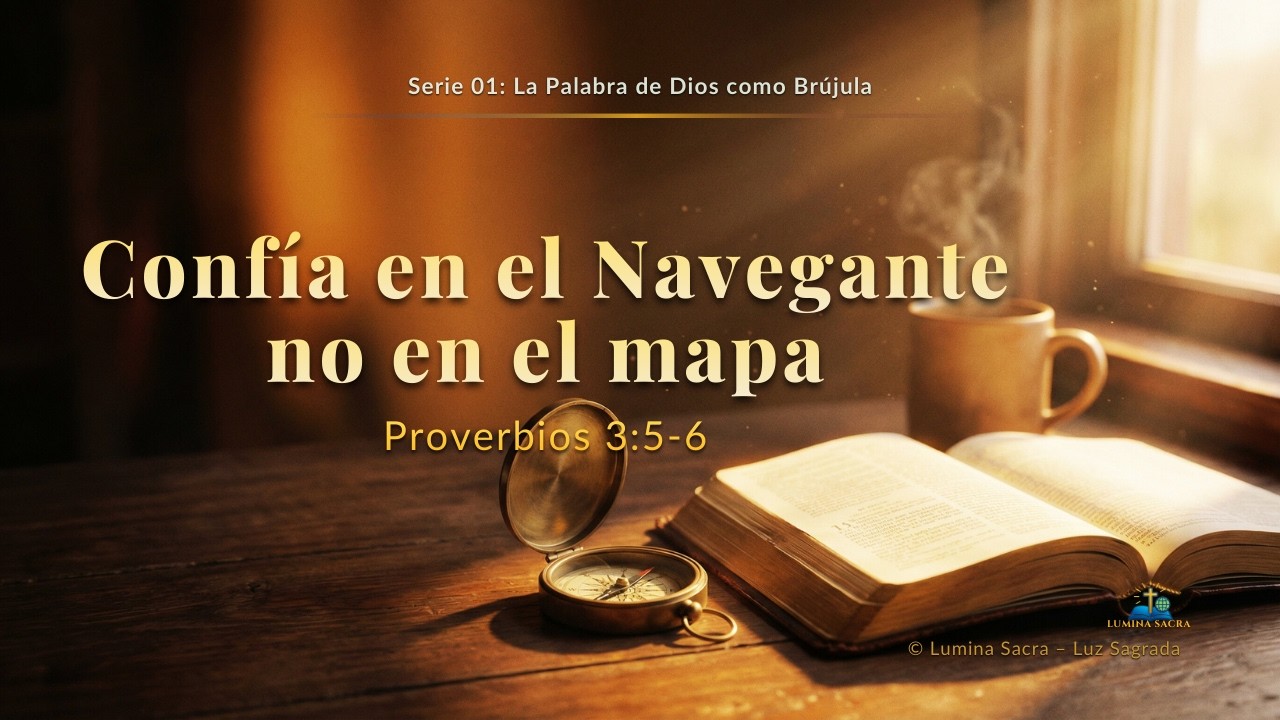 Confía en el Navegante, no en el mapa | Devocional — Proverbios 3:5-6 | Lumina Sacra