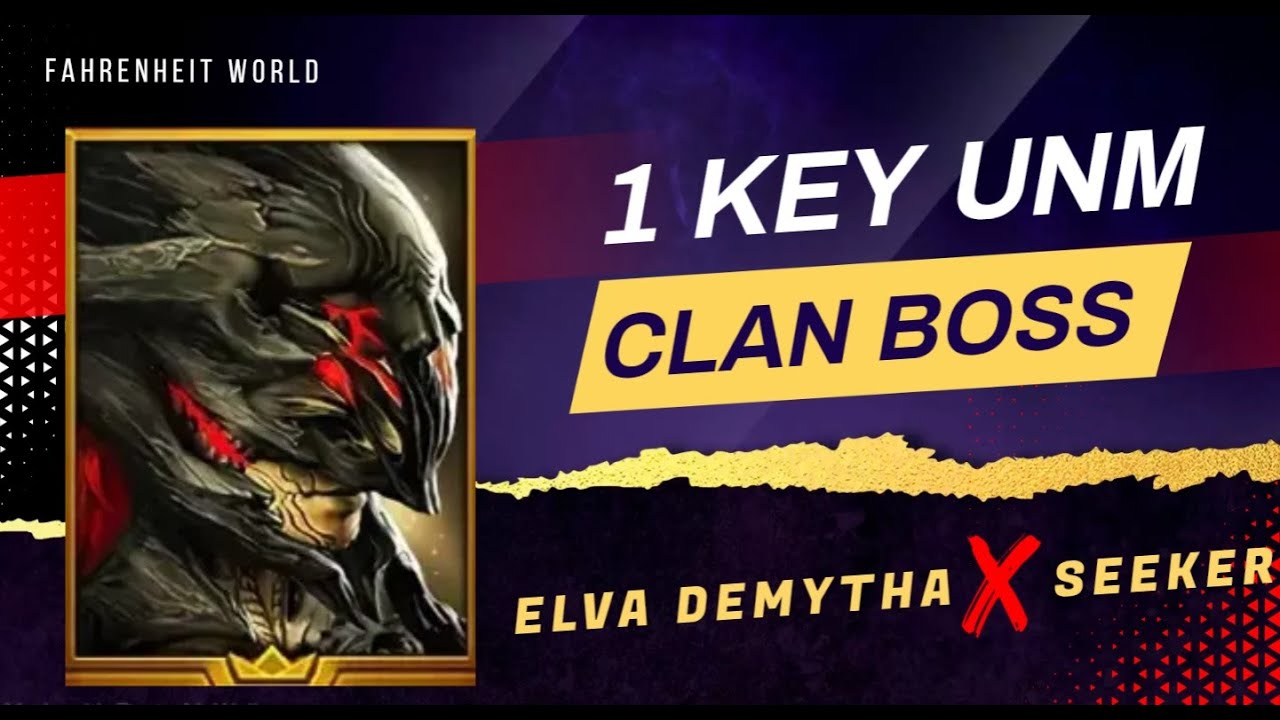 Elva Demytha 3:1 Clan Boss UNM All Affinity Raid Shadow Legends