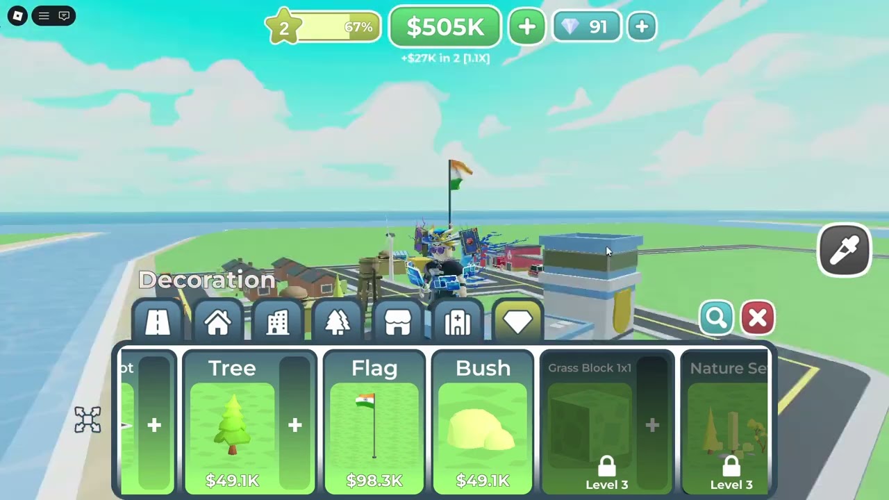 I maded a new own country!