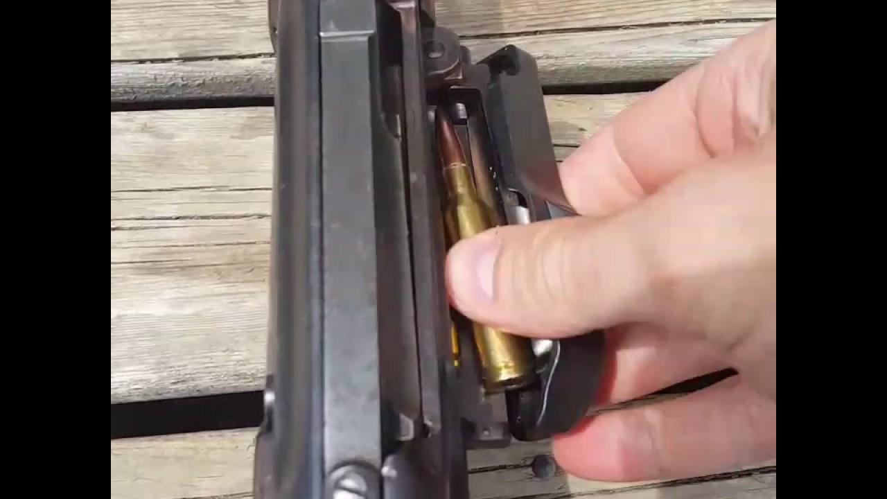 1896 Steyr Krag&ndash;J&oslash;rgensen unique loading.