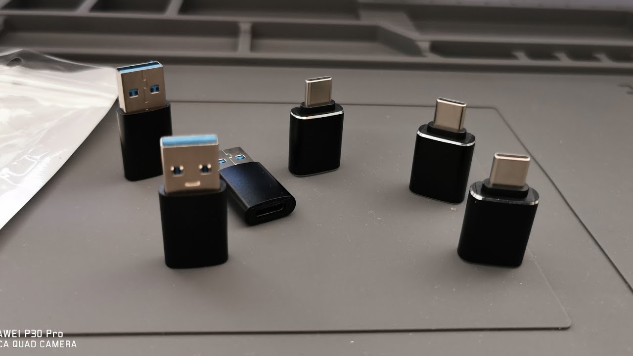 Conector OTG  tipo C - V8 a USB 