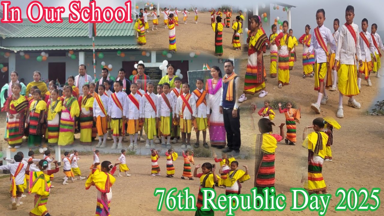 76th Republic Day Celebrated In Our School|| 26 january 2025||Dima Hasao Assam