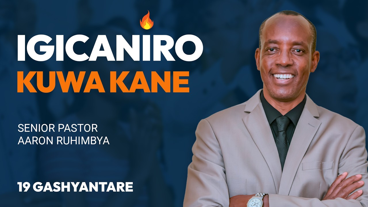 🔴 LIVE | IGICANIRO CYO KU WA KANE |19/02/2026 |Senior Pr. Aaron Ruhimbya