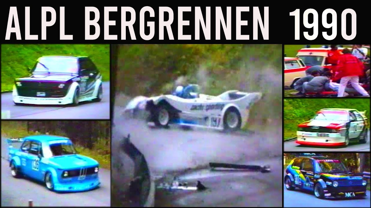 26. Internationales Alpl Bergrennen 1990 -Rennabbruch-