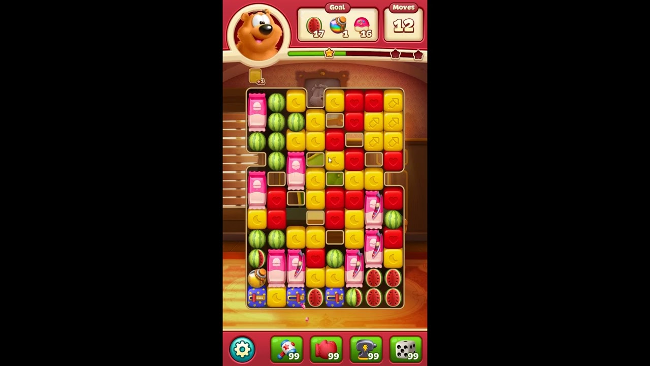 Toon Blast Level 10745 - NO BOOSTERS 🐻🐺🐱 | SKILLGAMING ✅