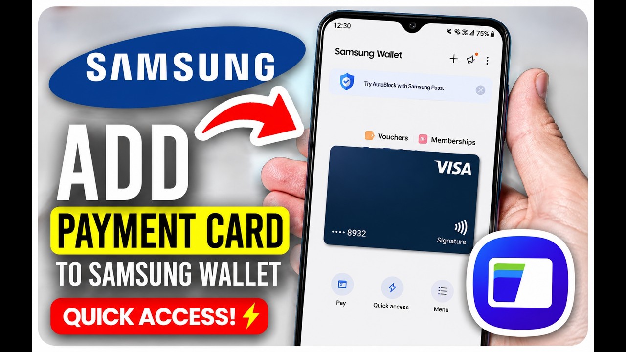 How To Add Payment Card To Samsung Wallet And Get Quick Access To It