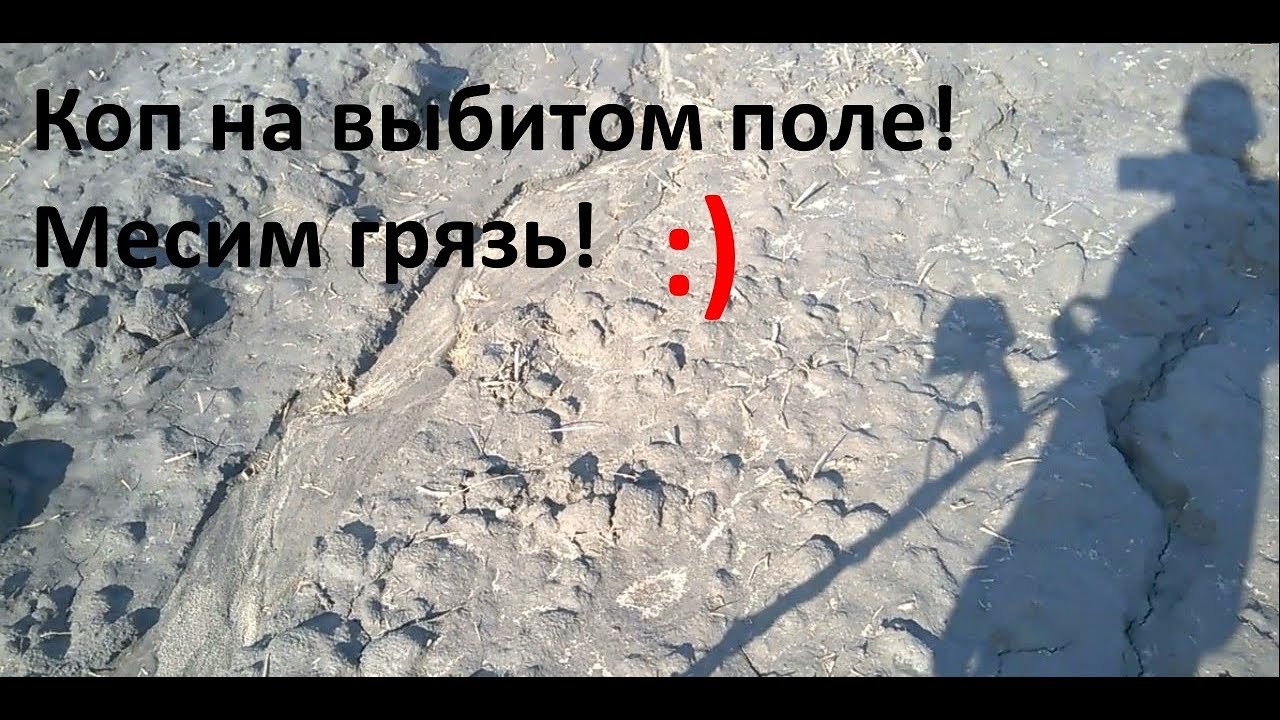 Detech Chaser-Коп на выбитом поле! Месим грязь! :)