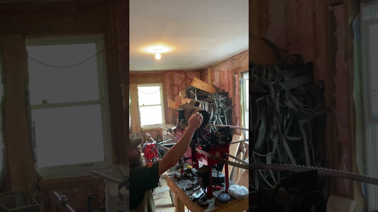 Bandsaw blade sharpening and setting using Cook’s Catsclaw Sharpener and Dual Tooth Setter