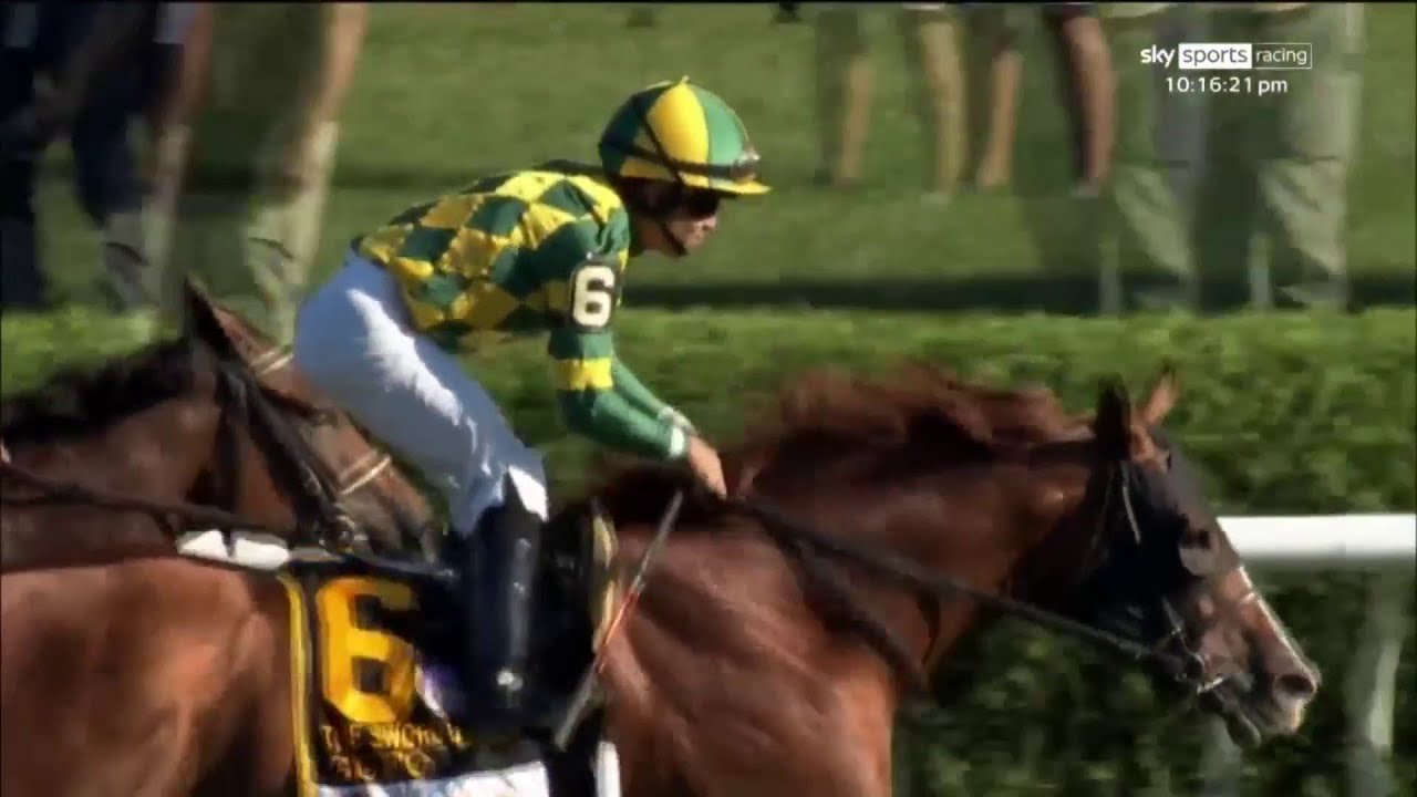 He's done it again! GUFO wins the Grade 1 Sword Dancer at Saratoga!